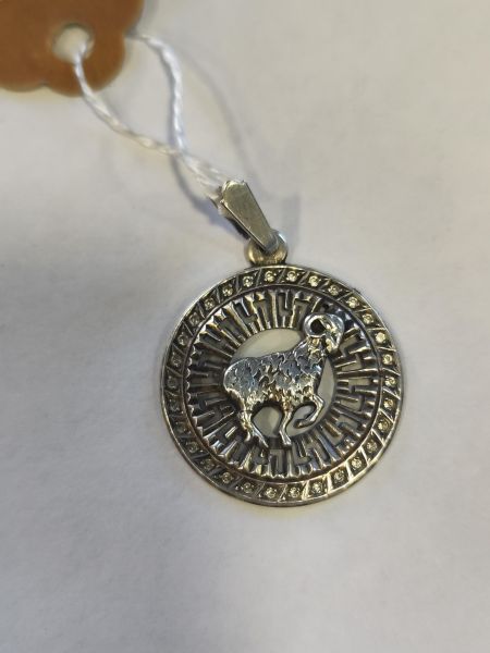 серебряная подвеска Подвеска серебро 925 3,01g, вес изделия 3.01g в Иркутск