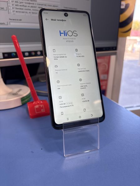 сотовый телефон TECNO Spark Go 2024 4/128GB (BG6) Duos в Иркутск