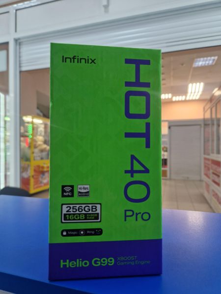 Купить Infinix Hot 40 Pro 8/256GB (X6837) Duos в Иркутск за 12099 руб.