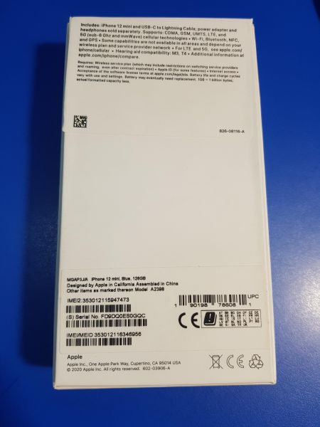 Купить Apple iPhone 12 mini 128GB в Иркутск за 19449 руб.