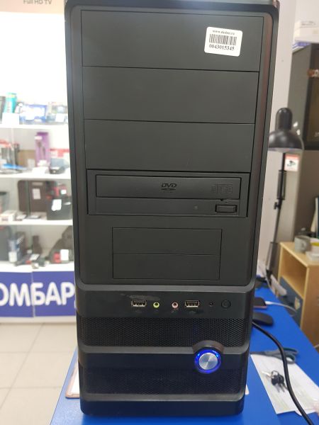 Купить Сборка i3-7100, RX 550 4GB, 12GB RAM, HDD 160GB+500GB в Иркутск за 9100 руб.