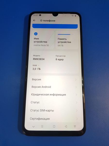 Купить Realme Note 50 3/64GB (RMX3834) Duos в Иркутск за 3600 руб.
