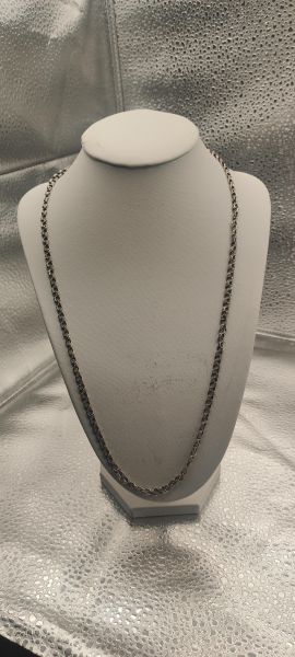 Купить Цепь серебро 925 12,38g, вес изделия 12.48g, длина 59 см в Иркутск за 1100 руб.