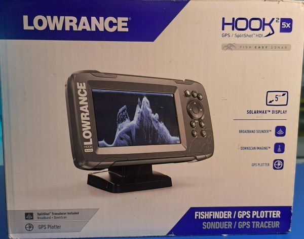 эхолот LOWRANCE HOOK2-5x GPS Splitshot в Иркутск