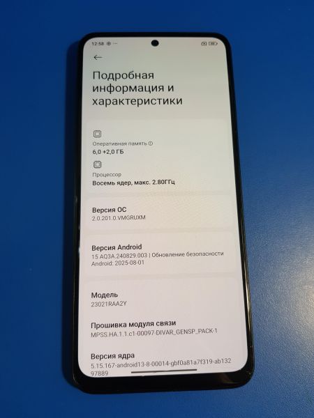 Купить Xiaomi Redmi Note 12 6/128GB (23021RAA2Y) Duos в Иркутск за 4100 руб.