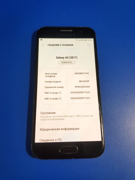 Купить Samsung Galaxy A3 2017 (A320F) Duos в Иркутск за 2000 руб.