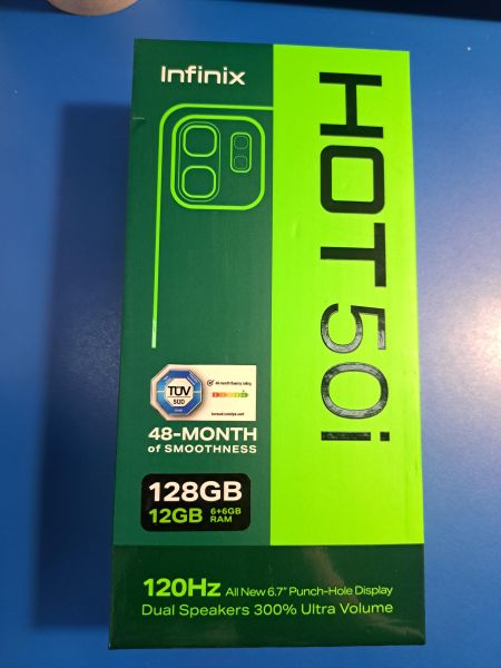Купить Infinix Hot 50i 6/128GB (X6531B) Duos в Иркутск за 7200 руб.