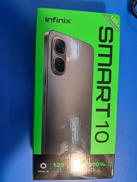 Купить Infinix Smart 10 4/128GB (X6725D) Duos в Иркутск за 5400 руб.