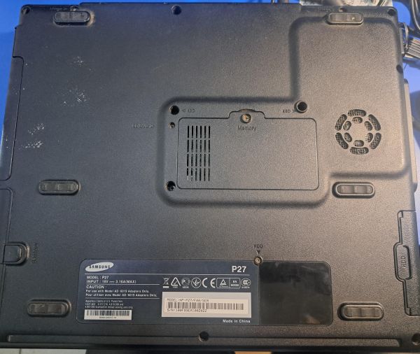 Купить Samsung NP-P27/F00/SER в Иркутск за 1200 руб.