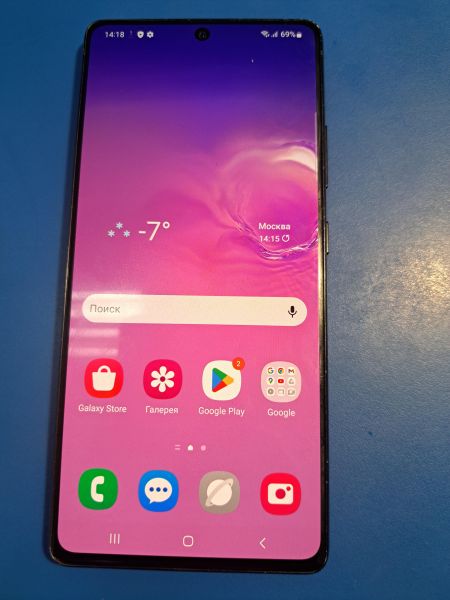 Купить Samsung Galaxy S10 Lite 6/128GB (G770F) Duos в Иркутск за 7500 руб.