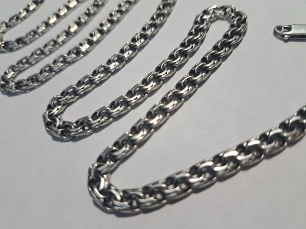 серебряная цепь Цепь серебро 925 24,52g, вес изделия 24.62g, длина 58 см в Иркутск