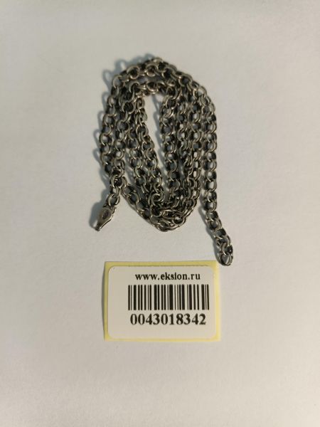 серебряная цепь Цепь серебро 925 7,87g, вес изделия 7.87g, длина 46 см в Иркутск