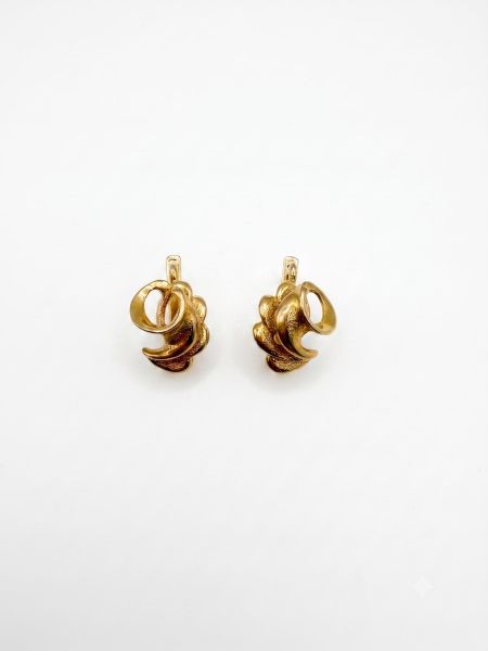 золотые серьги Серьги золото 585 8,42g, вес изделия 8.42g в Иркутск