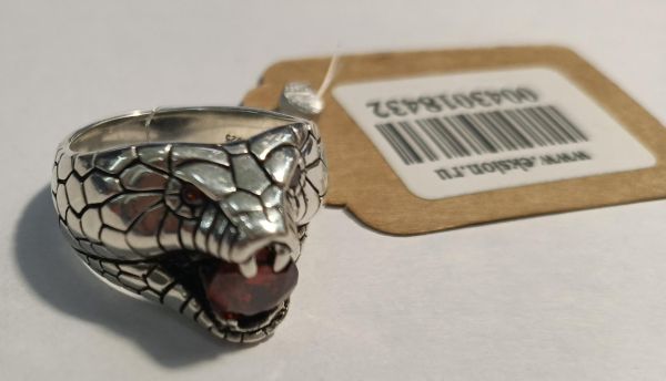 серебряное кольцо Кольцо серебро 925 10,00g, вес изделия 10.42g, размер 19.5 в Иркутск