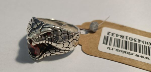 серебряное кольцо Кольцо серебро 925 10,00g, вес изделия 10.42g, размер 19.5 в Иркутск