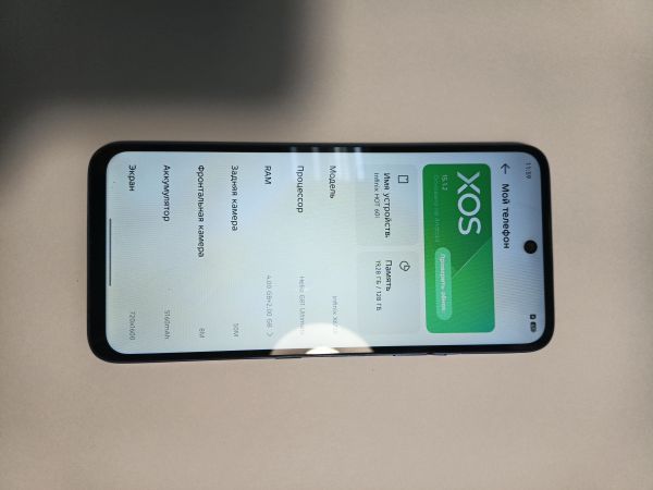 сотовый телефон Infinix Hot 60i 4/128GB (X6728) Duos в Иркутск