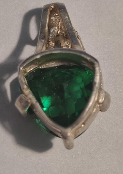 серебряная подвеска Подвеска серебро 925 3,35g, вес изделия 7.35g в Иркутск