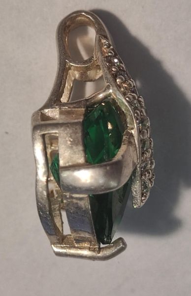 серебряная подвеска Подвеска серебро 925 3,35g, вес изделия 7.35g в Иркутск
