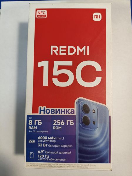 сотовый телефон Xiaomi Redmi 15C 4/256GB (25078RA3EY) Duos в Иркутск
