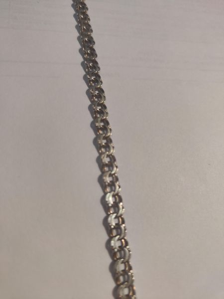 серебряный браслет Браслет серебро 925 6,72g, вес изделия 6.72g, длина 18.5 см в Иркутск