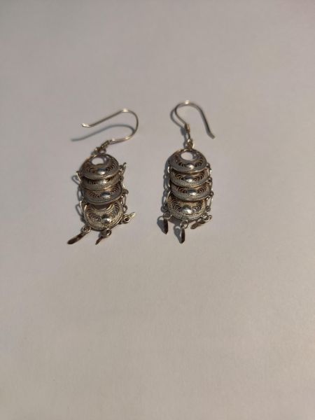 серебряные серьги Серьги серебро 925 5,69g, вес изделия 5.69g в Иркутск