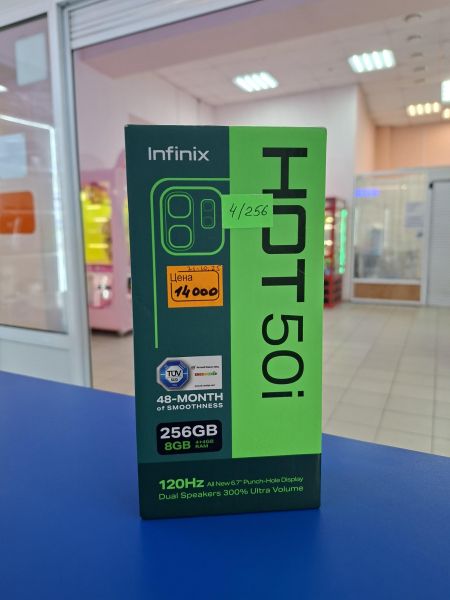 сотовый телефон Infinix Hot 50i 4/256GB (X6531B) Duos в Иркутск