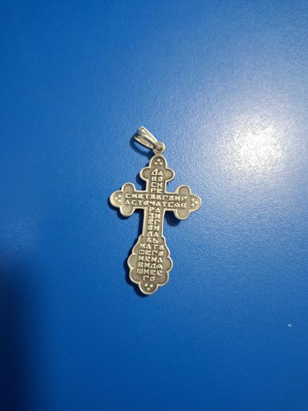 серебряный крест Крест серебро 925 7,07g, вес изделия 7.07g в Иркутск