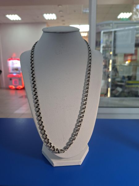 серебряная цепь Цепь серебро 925 34,65g, вес изделия 34.66g, длина 56 см в Иркутск