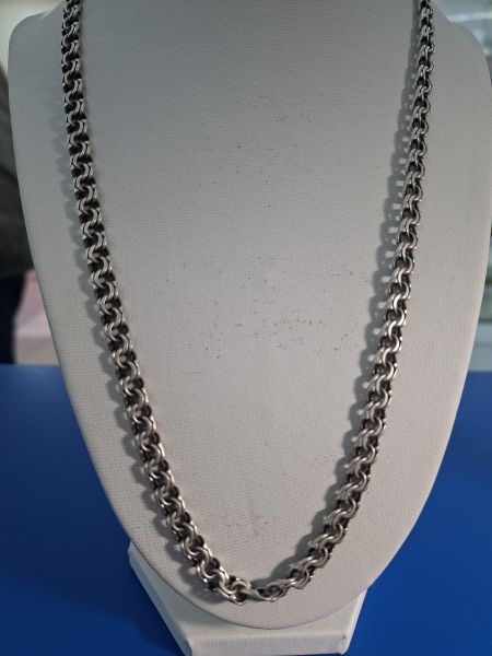 серебряная цепь Цепь серебро 925 34,65g, вес изделия 34.66g, длина 56 см в Иркутск