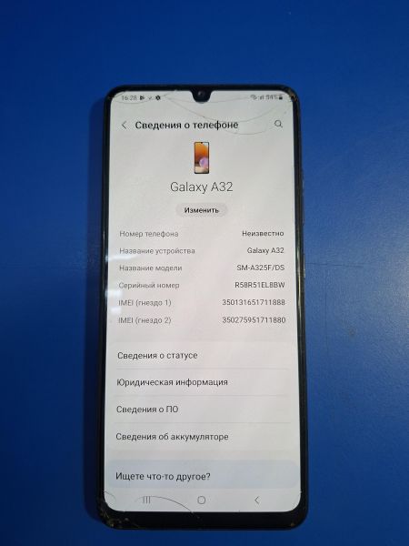 сотовый телефон Samsung Galaxy A32 4/128GB (A325F) Duos в Иркутск