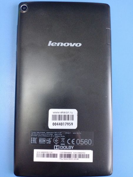 Купить Lenovo Tab 2 8GB (A7-20F) (без SIM) в Иркутск за 849 руб.