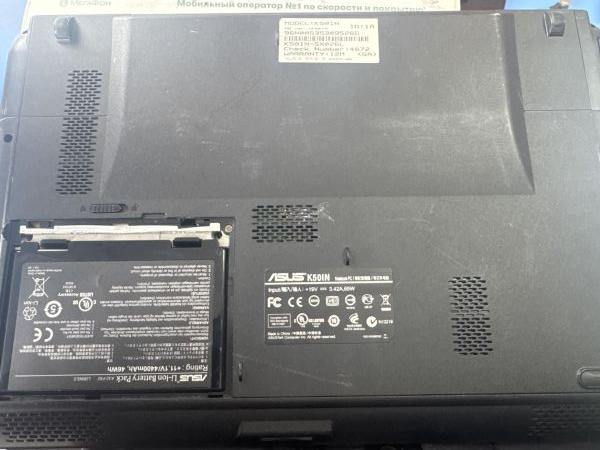 Купить ASUS K50IN (T3000/G102M/2GB/256GB) в Иркутск за 6500 руб.