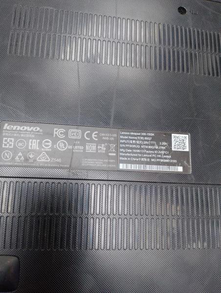 Купить Lenovo IdeaPad 300-15ISK 80Q701J7RK (R5 M330 1GB/8GB RAM) в Иркутск за 6200 руб.