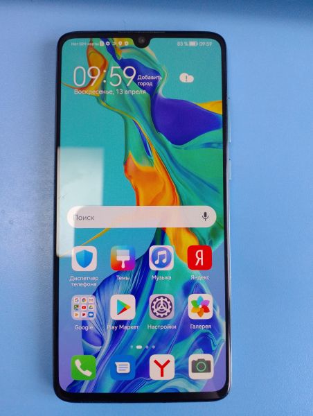 Купить Huawei P30 6/128GB (ELE-L29) Duos в Иркутск за 7900 руб.