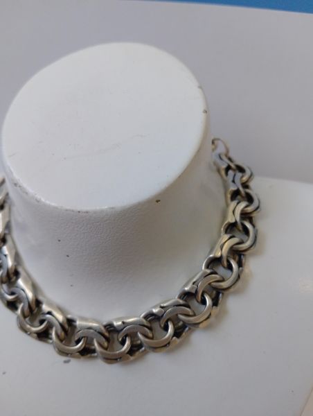 Купить Браслет серебро 925 32,88g, вес изделия 32.98g, длина 16 см в Иркутск за 2250 руб.