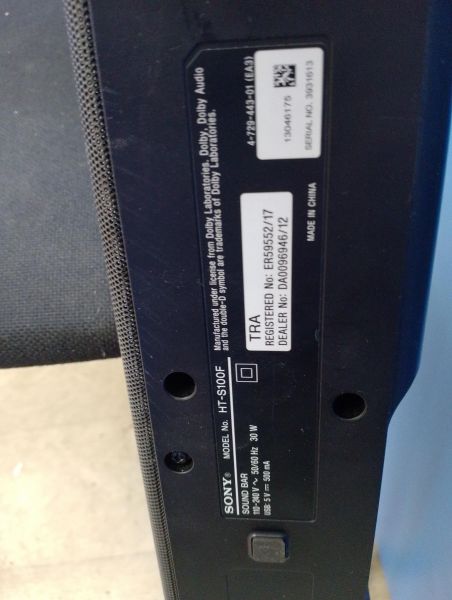 Купить Sony HT-S100F в Иркутск за 4700 руб.