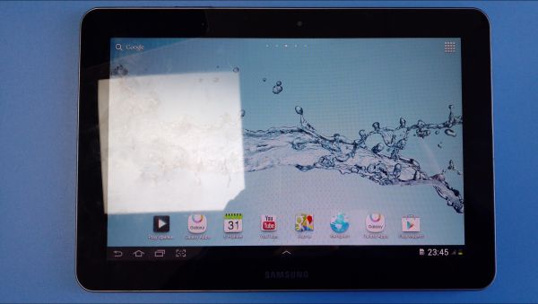 Купить Samsung Galaxy Tab 10.1 32GB (P7500) (c SIM, с СЗУ) в Иркутск за 1000 руб.