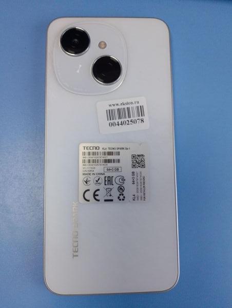 Купить TECNO Spark Go 1 3/64GB (KL4) Duos в Иркутск за 3900 руб.