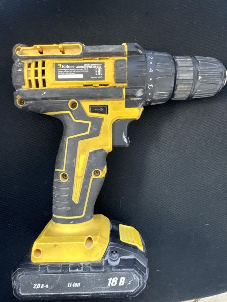 Купить Kolner KCD 18/2L с СЗУ в Иркутск за 1500 руб.