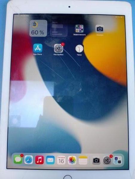 Купить Apple iPad Air 2 2014 16GB (A1567 MH1C2) (с SIM) в Иркутск за 3000 руб.