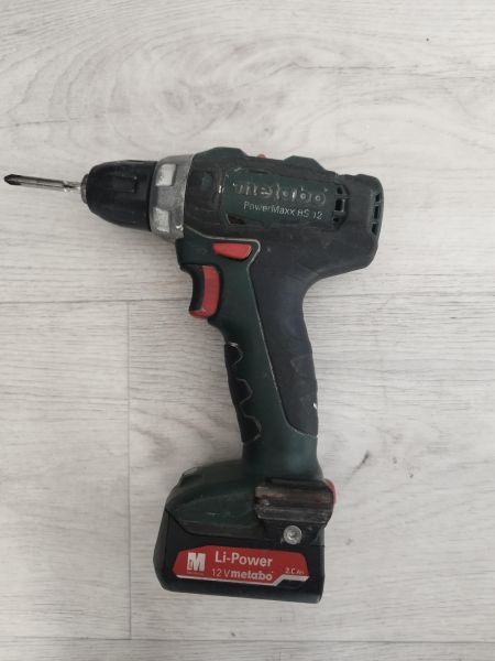 Купить Metabo PowerMaxx BS 12 с СЗУ в Иркутск за 3100 руб.