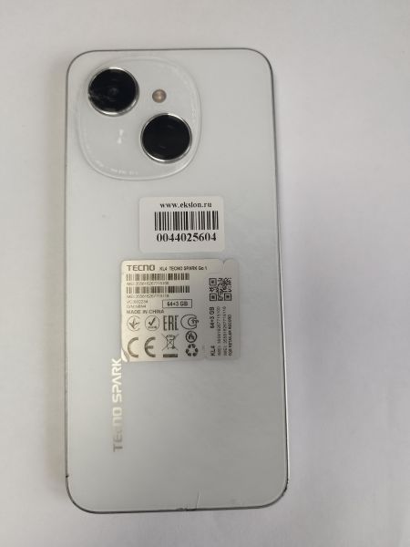 Купить TECNO Spark Go 1 3/64GB (KL4) Duos в Иркутск за 3600 руб.
