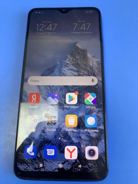 Купить Xiaomi Redmi 9T NFC 4/64GB (M2010J19SY) Duos в Иркутск за 3500 руб.