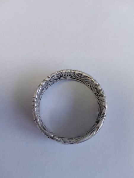 Купить Кольцо серебро 925 10,60g, вес изделия 10.6g, размер 22 в Иркутск за 1750 руб.