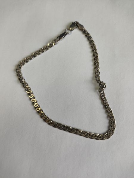 серебряный браслет Браслет серебро 925 3,75g, вес изделия 3.75g, длина 23 см в Иркутск