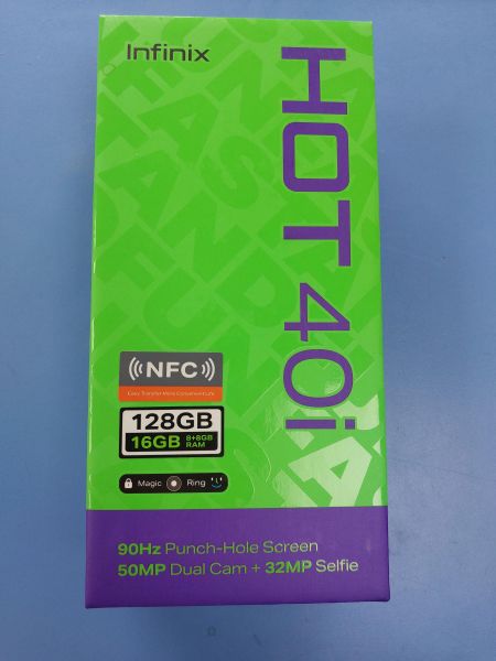 сотовый телефон Infinix Hot 40i 8/128GB (X6528B) Duos в Иркутск