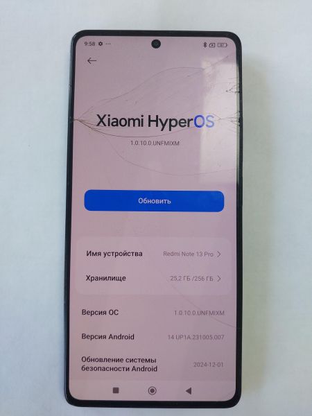 сотовый телефон Xiaomi Redmi Note 13 Pro 8/256GB (23117RA68G) Duos в Иркутск