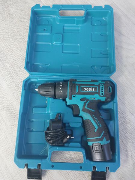 шуруповёрт аккумуляторный Oasis ASU-12S (J) (30 Нм) с СЗУ в Иркутск