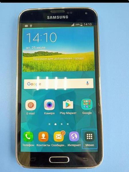 Купить Samsung Galaxy S5 2/16GB (G900FD) Duos в Чита за 2049 руб.