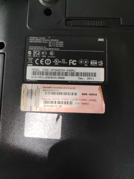 Купить Samsung NP300E5A-S0BRU в Новосибирск за 3499 руб.